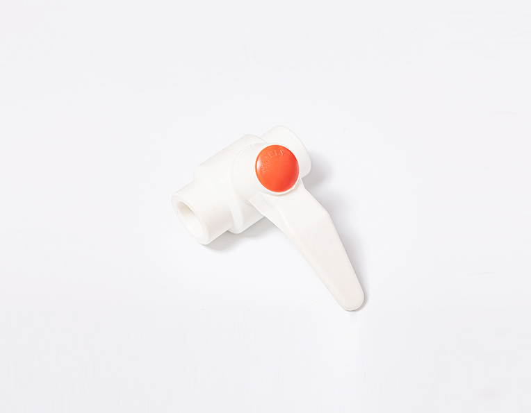IJzeren bal plastic klep